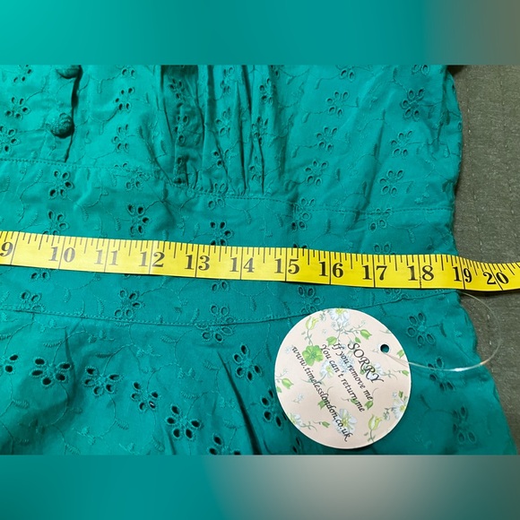 Timeless London Green Embroidered Kate Dress - Picture 10 of 14